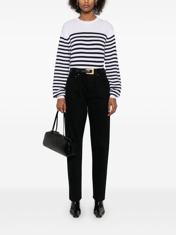 KHAITE Black Corben Jeans | Browns Straight-Leg Jeans