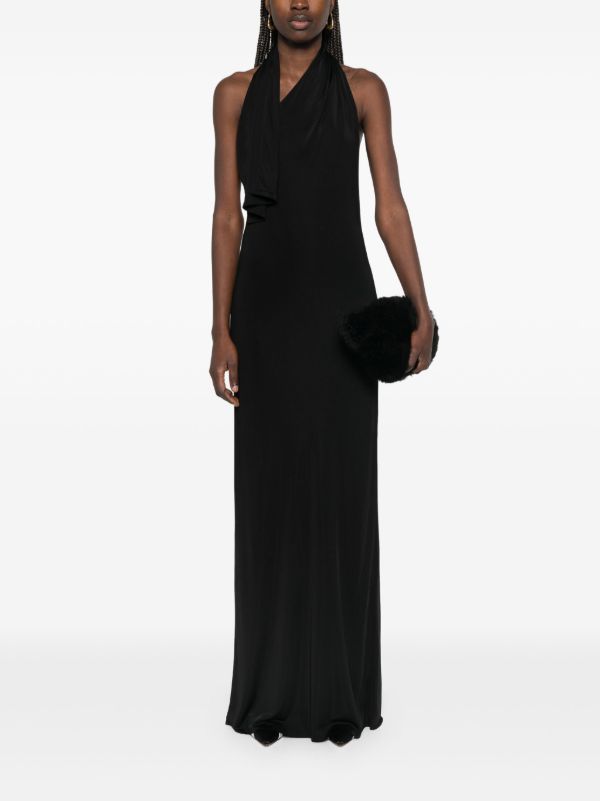 KHAITE Black Roza Dress | Browns Evening Dresses