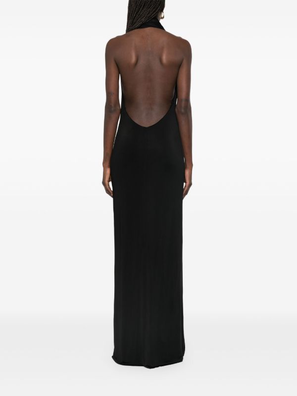 KHAITE Black Roza Dress | Browns Evening Dresses