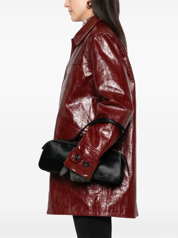 KHAITE Black Simona Shoulder Bag | Browns Shoulder Bags