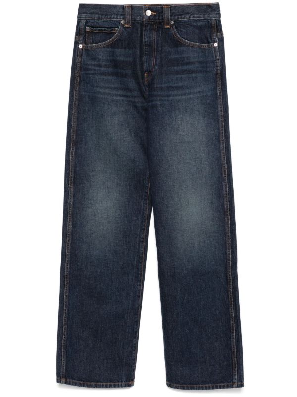 KHAITE Blue Bonnie Jeans | Browns Straight-Leg Jeans