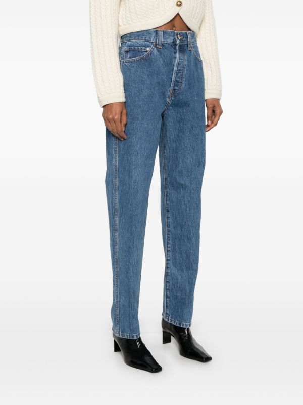 KHAITE Blue Corben Jeans | Browns Straight-Leg Jeans