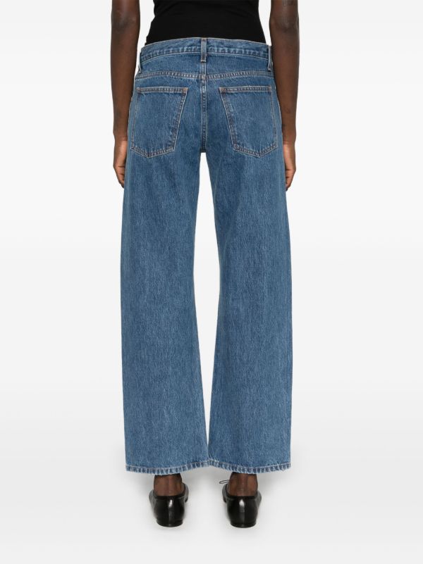 KHAITE Cotton Straight-Leg Jeans | Browns Straight-Leg Jeans