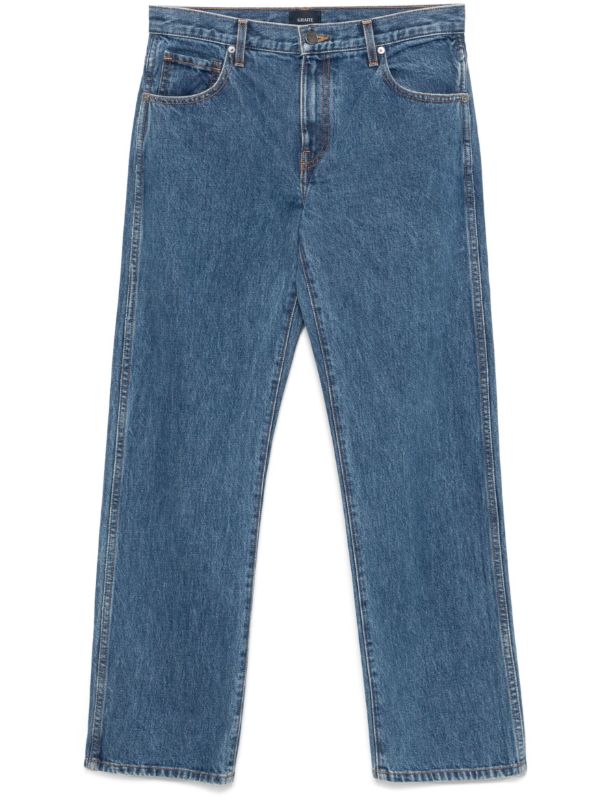 KHAITE Cotton Straight-Leg Jeans | Browns Straight-Leg Jeans