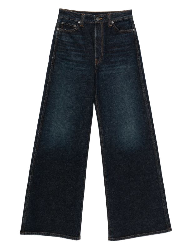 KHAITE Dane wide-leg jeans | Browns Wide-Leg Jeans