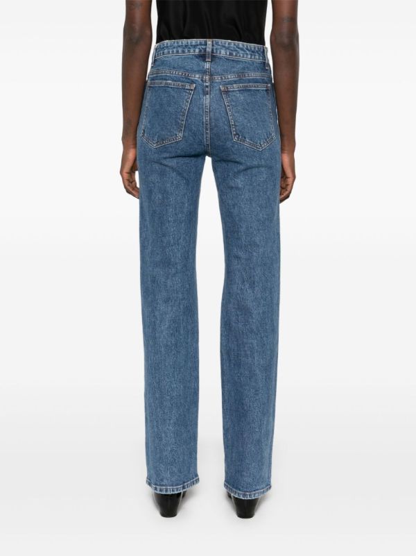 KHAITE Danielle Jeans | Browns Straight-Leg Jeans