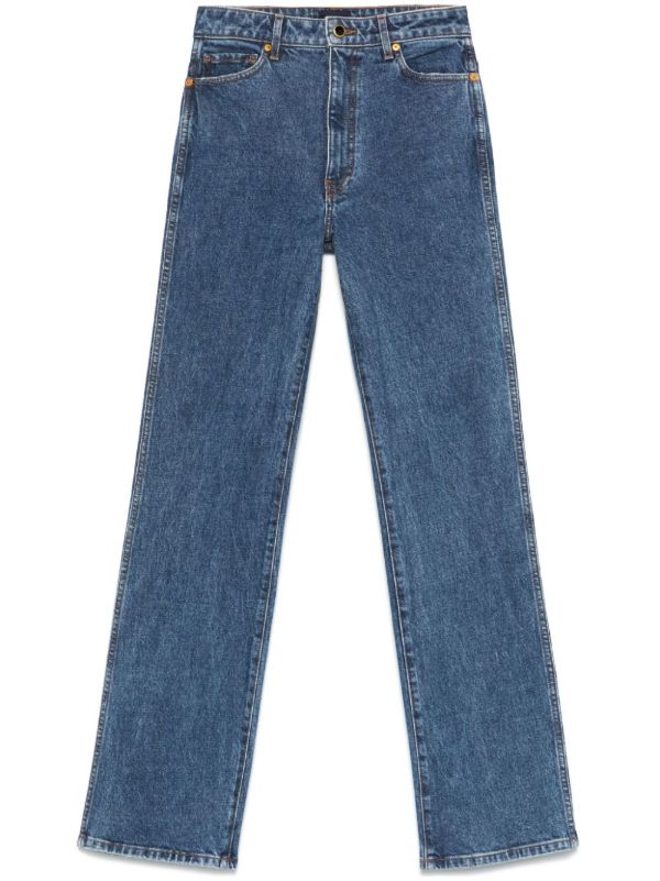 KHAITE Danielle Jeans | Browns Straight-Leg Jeans