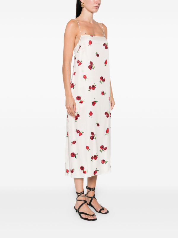 KHAITE Floral-print Dress | Browns Day Dresses