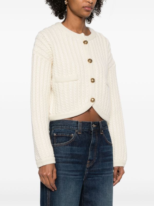 KHAITE Neutral Balser Cardigan | Browns Cardigans