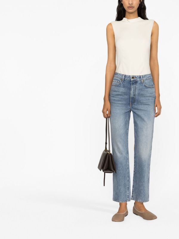 KHAITE The Abigail Straight-leg Jeans | Browns Straight-Leg Jeans