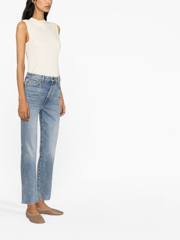 KHAITE The Abigail Straight-leg Jeans | Browns Straight-Leg Jeans