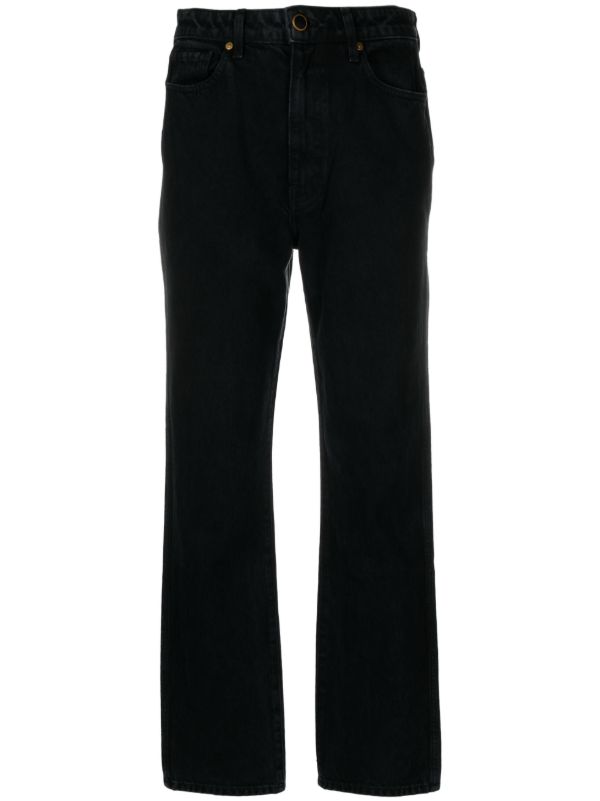KHAITE The Abigail straight-leg jeans | Browns Straight-Leg Jeans