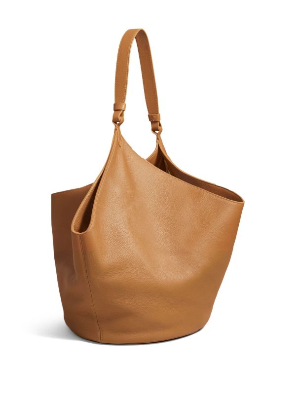 KHAITE The Medium Lotus Leather Tote Bag | Browns Top Handle Bags