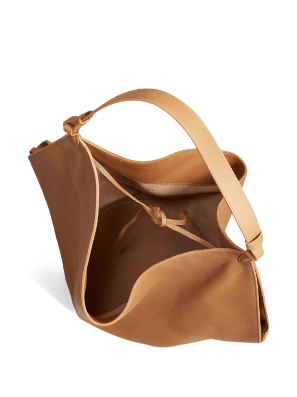 KHAITE The Medium Lotus Leather Tote Bag | Browns Top Handle Bags