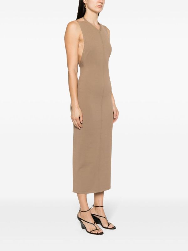 KHAITE The Teri Midi Dress | Browns Day Dresses
