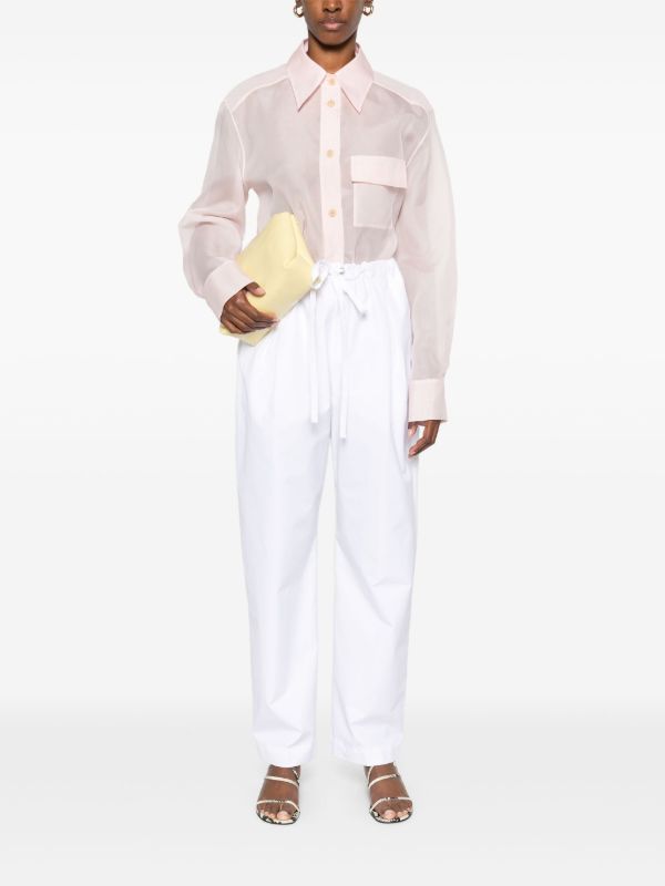 KHAITE Trenton Trousers | Browns Straight-Leg Pants