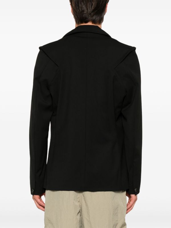 Kiko Kostadinov Buttoned Single-Breasted Blazer | Browns Blazers