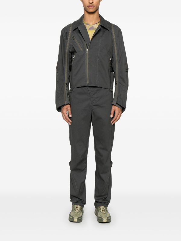 Kiko Kostadinov Twill-Weave Straight Trousers | Browns Regular-Fit & Straight Leg Pants