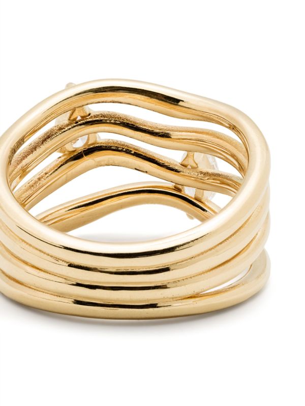 Kimaï 18K Recycled Yellow Gold Nova Diamond Ring | Browns Fine Rings