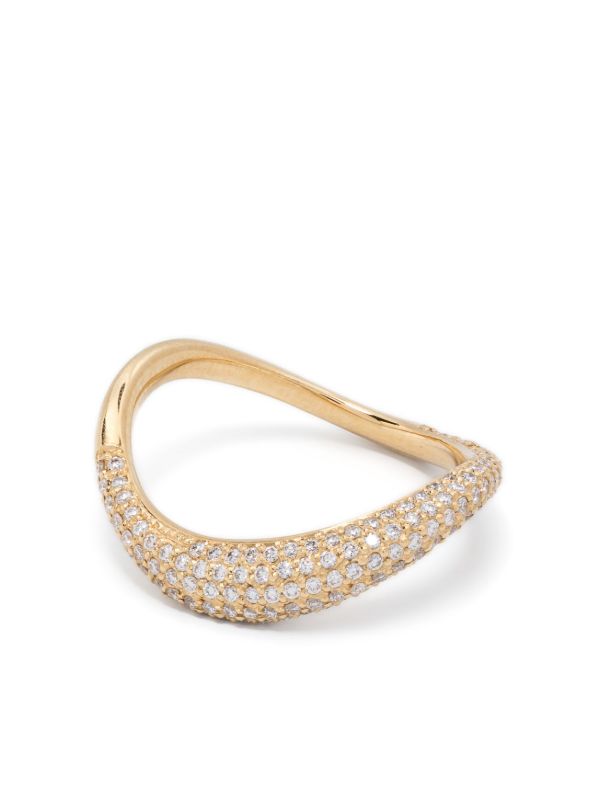 Kimaï 18kt yellow gold The Delia diamond ring | Browns Fine Rings
