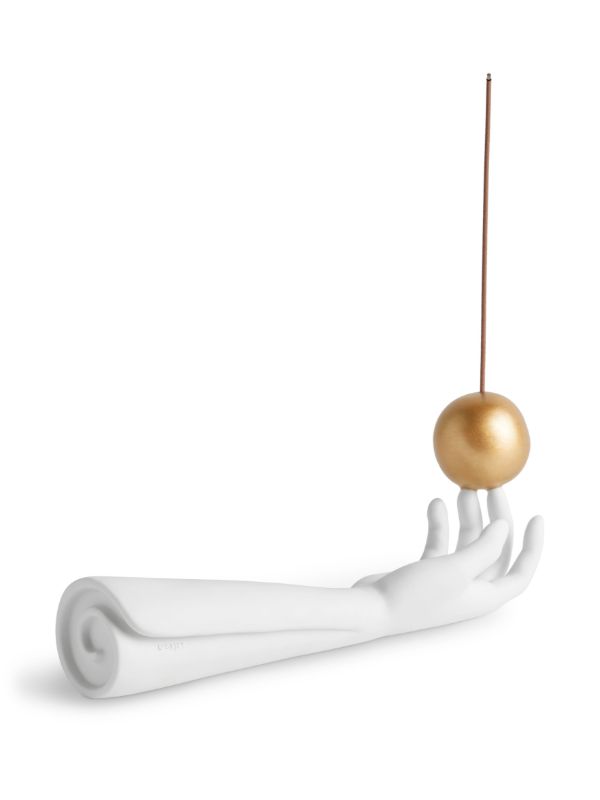 L'Objet White Atlas Incense Holder | Browns Diffusers