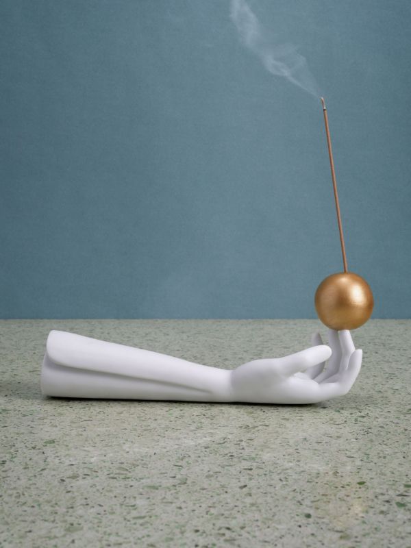 L'Objet White Atlas Incense Holder | Browns Diffusers