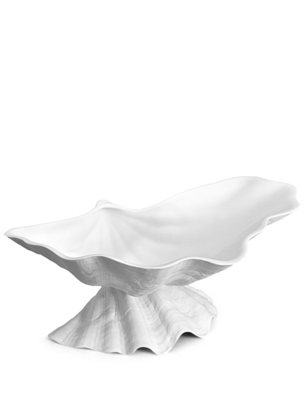 L'Objet White Neptune porcelain bowl | Browns Valet Trays