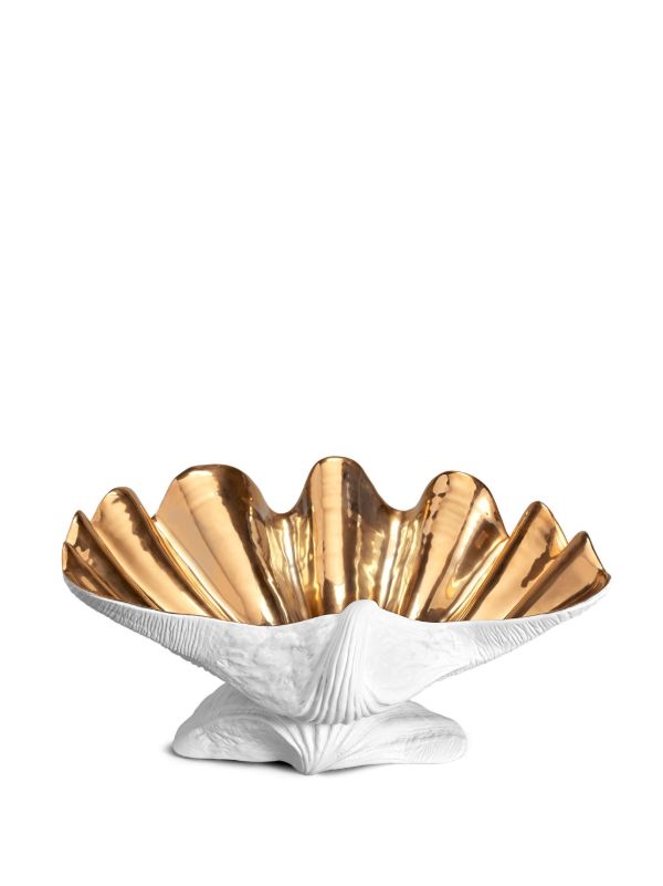 L'Objet White Neptune XL Porcelain Bowl | Browns Plates & Bowls