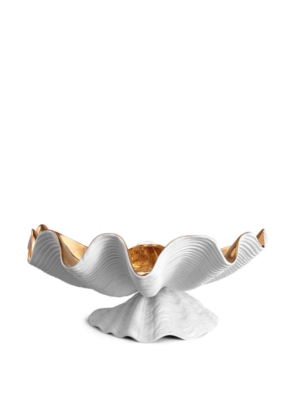 L'Objet White Neptune XL Porcelain Bowl | Browns Plates & Bowls