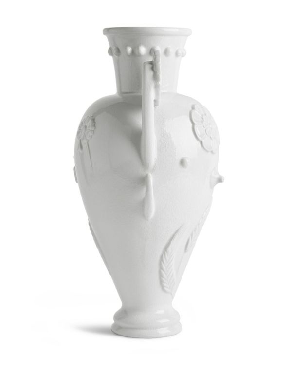 L'Objet White Pantheon Persephone Porcelain Vase | Browns Vases