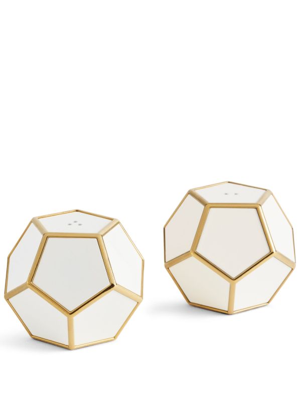 L'Objet White Pentagonal Spice Jewels | Browns Kitchen Accessories