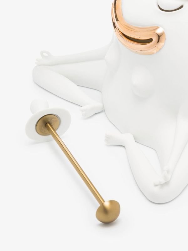 L'Objet X Haas Brothers White Meditator Incense Burner | Browns Diffusers