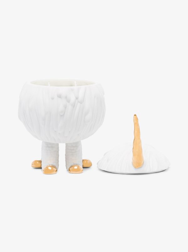 L'Objet X Haas Brothers White Mojave Unicorn Candle | Browns Candles