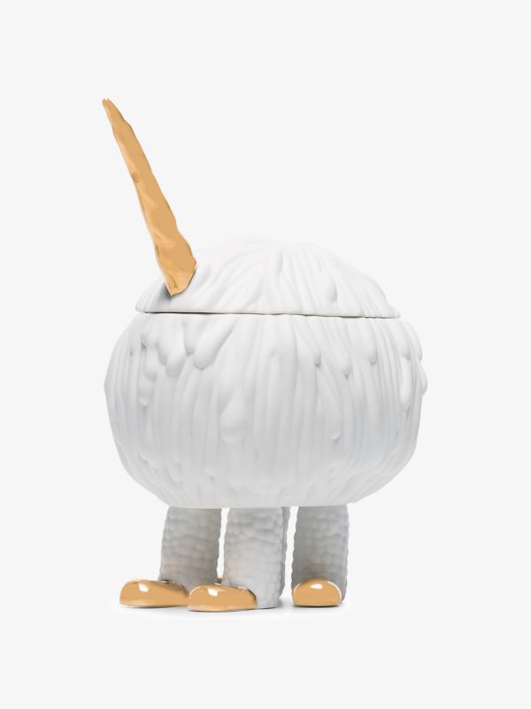 L'Objet X Haas Brothers white Mojave Unicorn Candle | Browns Candles