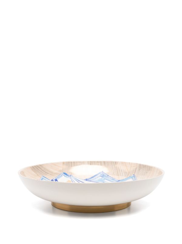 L'Objet x Ruan Hoffmann large Coupe bowl (45cm) | Browns Plates & Bowls