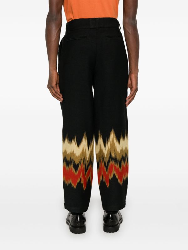 Labrum London Blurred Straight Trousers | Browns Regular-Fit & Straight Leg Pants