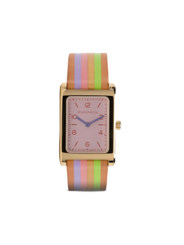 laCalifornienne gold-plated Daybreak watch | Browns Watches
