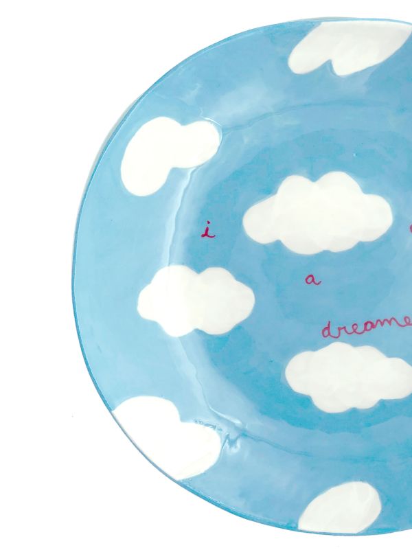 LAETITIA ROUGET Blue I Am A Dreamer Fruit Platter | Browns Trays