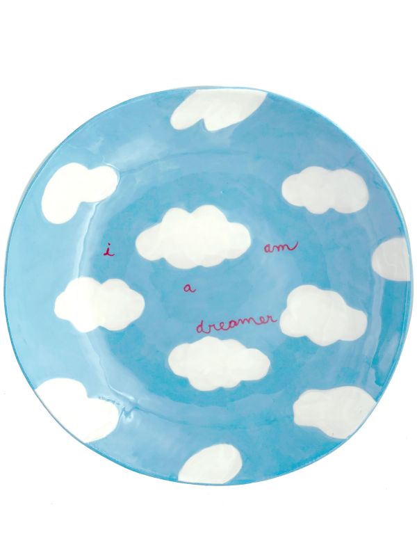 LAETITIA ROUGET Blue I Am A Dreamer Fruit Platter | Browns Trays