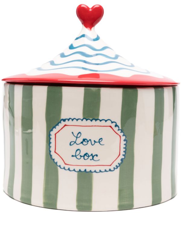 LAETITIA ROUGET Love Porcelain Box | Browns Trinket Boxes