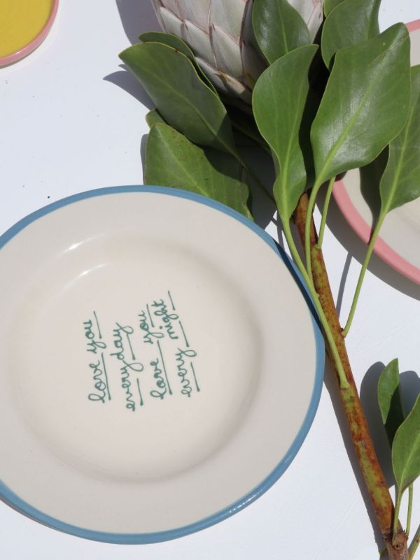 LAETITIA ROUGET Multicolour Dessert Plate Set | Browns Plates & Bowls