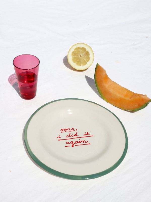 LAETITIA ROUGET Multicolour Dessert Plate Set | Browns Plates & Bowls