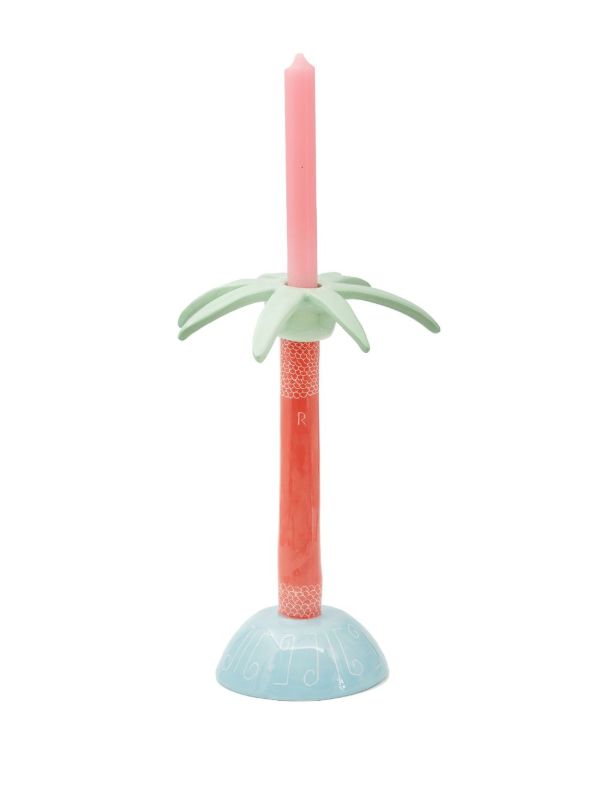 LAETITIA ROUGET Orange Coconut Tree Candle Holder | Browns Candle Holders