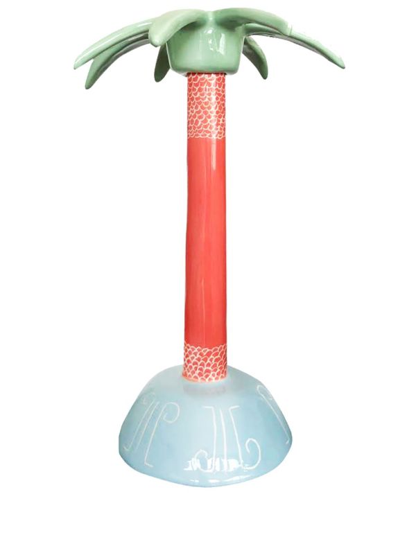 LAETITIA ROUGET Orange Coconut Tree Candle Holder | Browns Candle Holders
