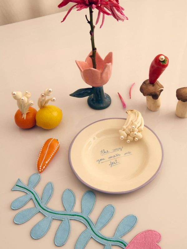 LAETITIA ROUGET Way You Make Me Feel Plate (20cm) | Browns Plates & Bowls