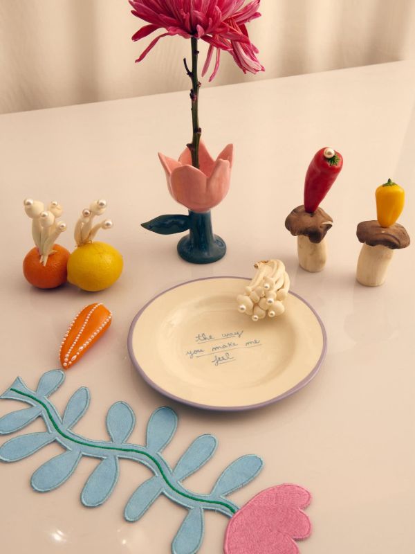 LAETITIA ROUGET Way You Make Me Feel Plate (20cm) | Browns Plates & Bowls