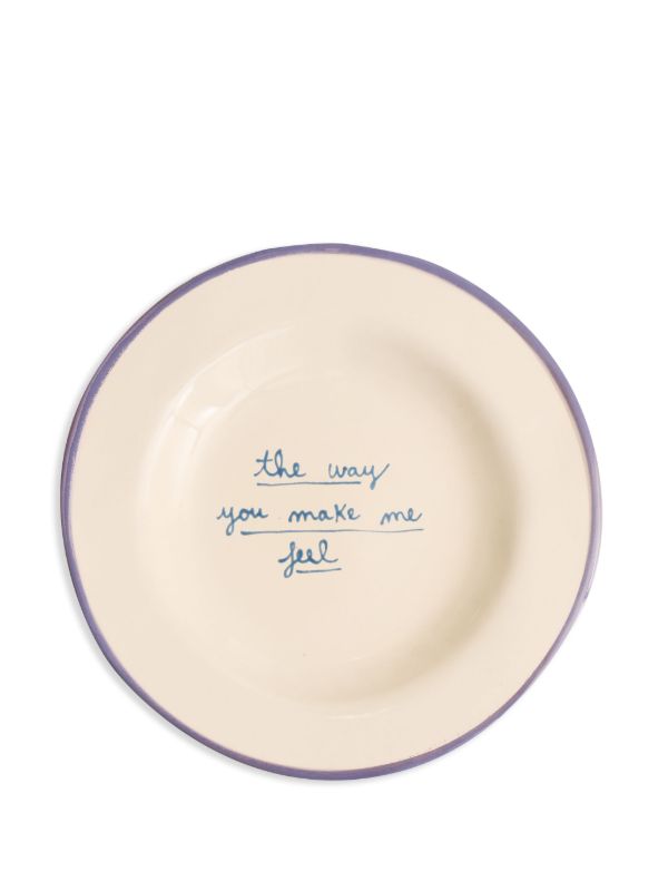 LAETITIA ROUGET Way You Make Me Feel plate (20cm) | Browns Plates & Bowls