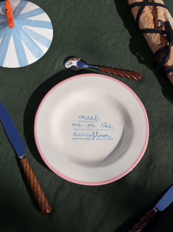 LAETITIA ROUGET X Browns Printed Plated (Set Of Four) | Browns Plates & Bowls