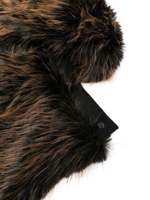 Lanvin X Future Brown Faux-Fur Hat | Browns Hats