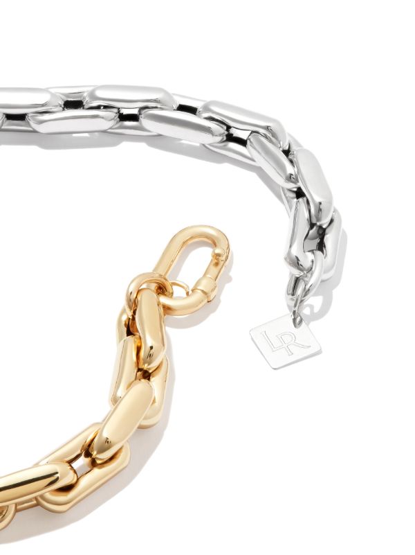 Lauren Rubinski 14K Yellow And White Gold Small Chain Necklace | Browns Necklaces